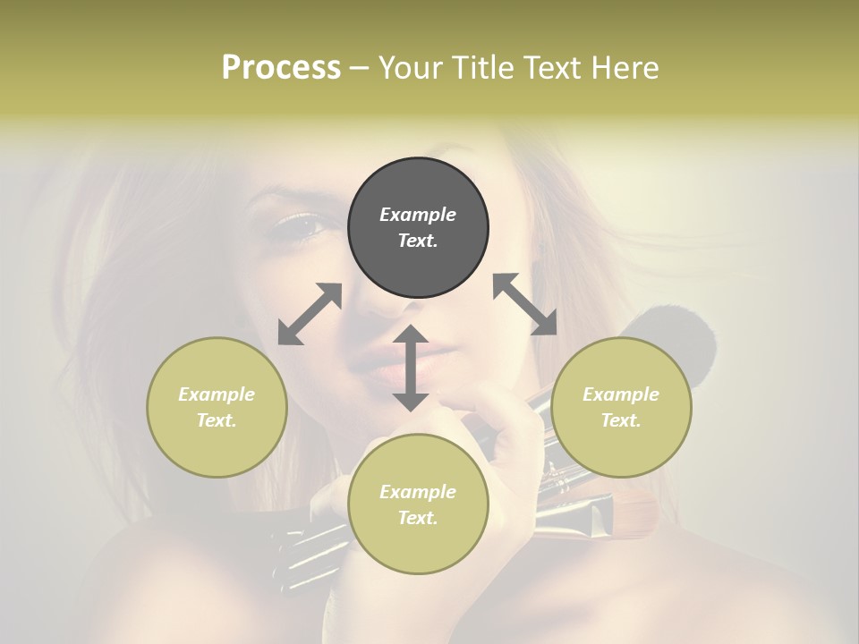 Rouge Fashion Close Up PowerPoint Template