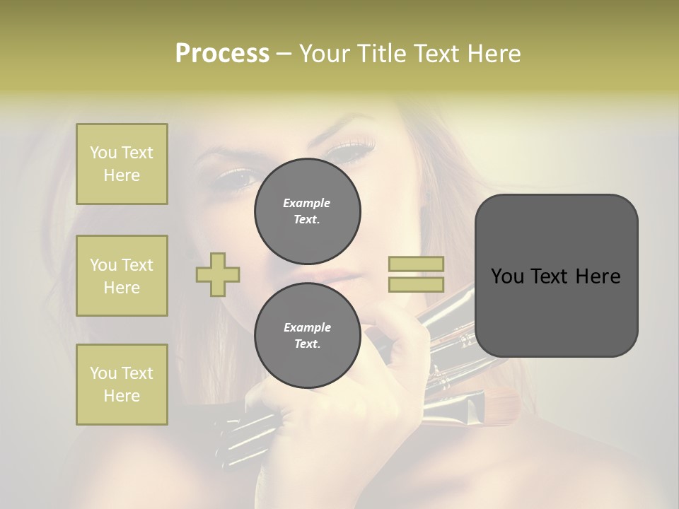 Rouge Fashion Close Up PowerPoint Template