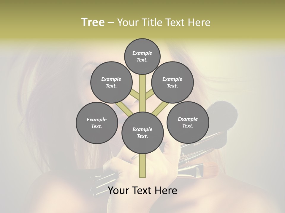 Rouge Fashion Close Up PowerPoint Template