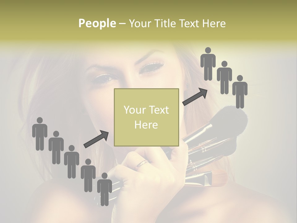 Rouge Fashion Close Up PowerPoint Template