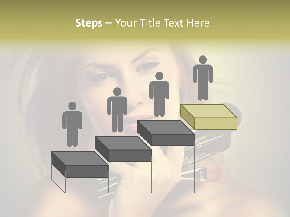 Rouge Fashion Close Up PowerPoint Template