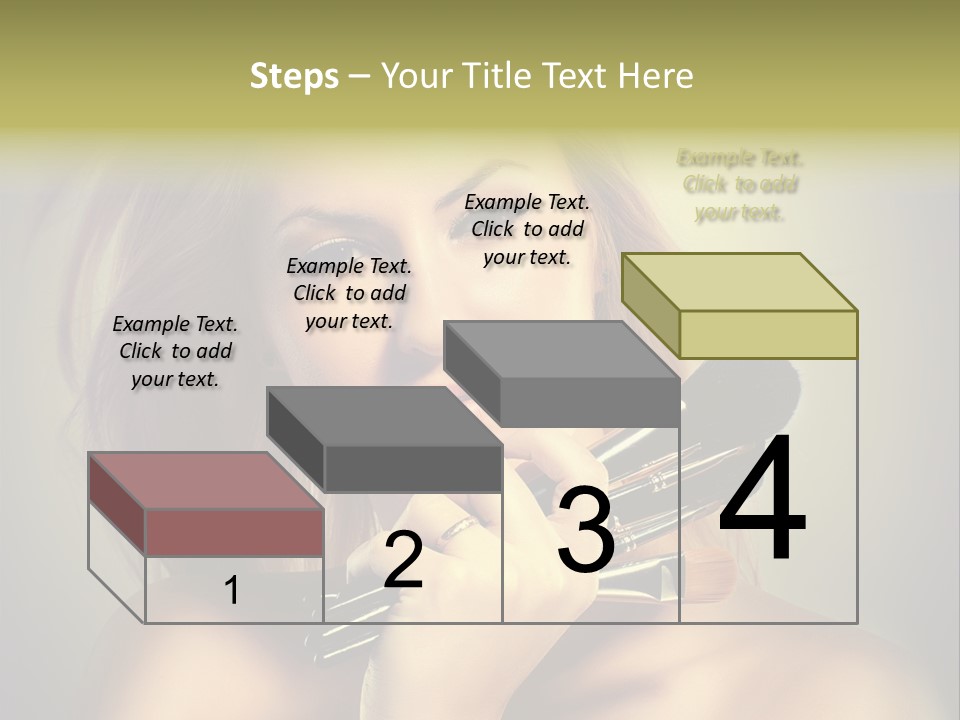 Rouge Fashion Close Up PowerPoint Template