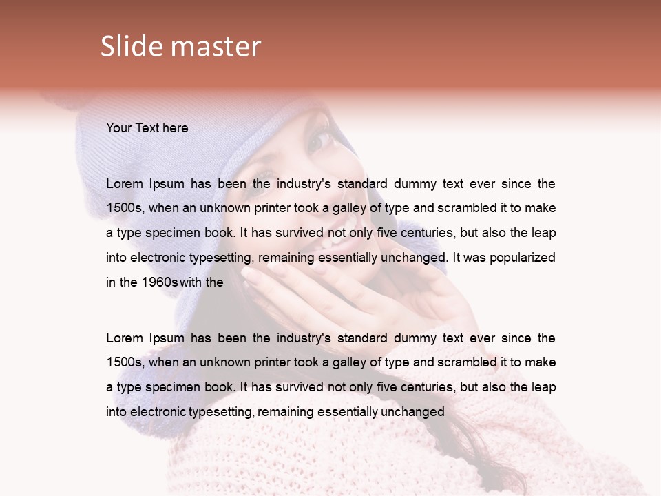 Highneck Nails Neck PowerPoint Template