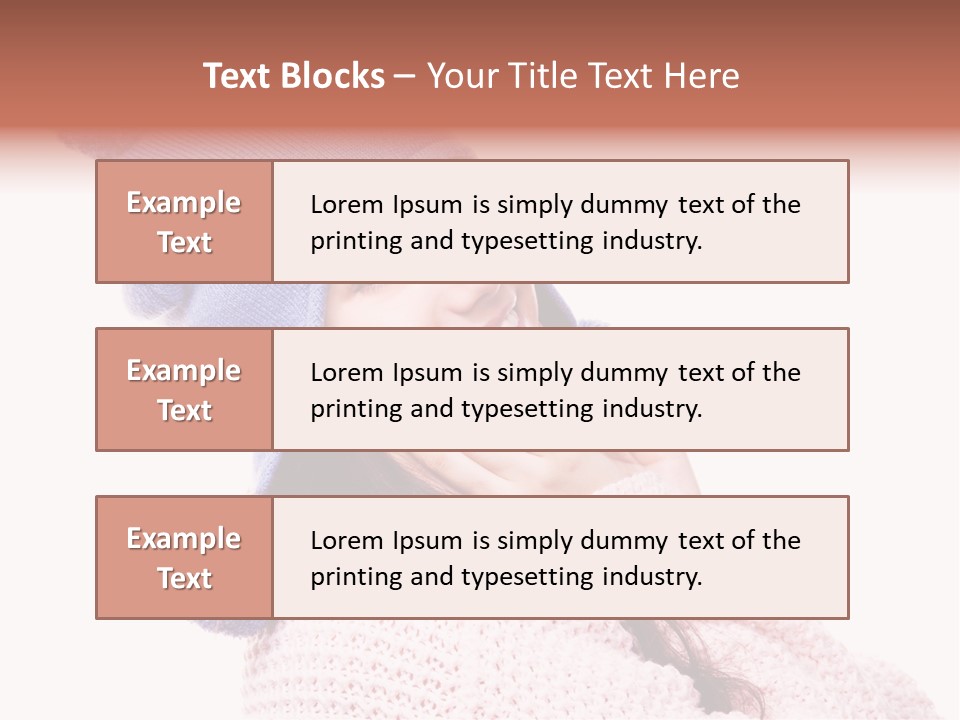 Highneck Nails Neck PowerPoint Template