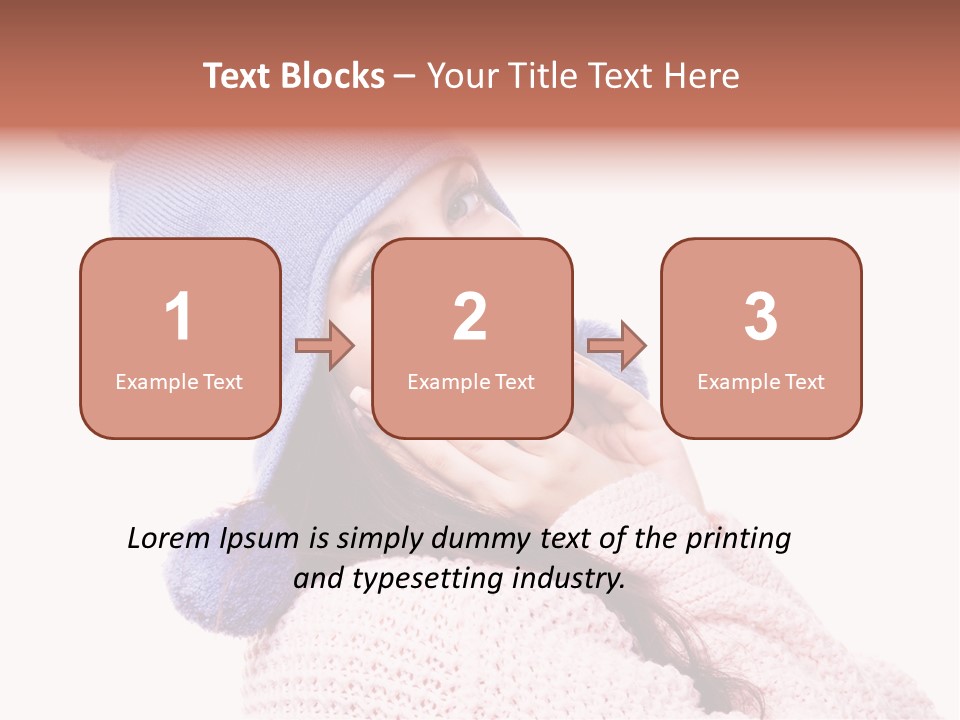 Highneck Nails Neck PowerPoint Template