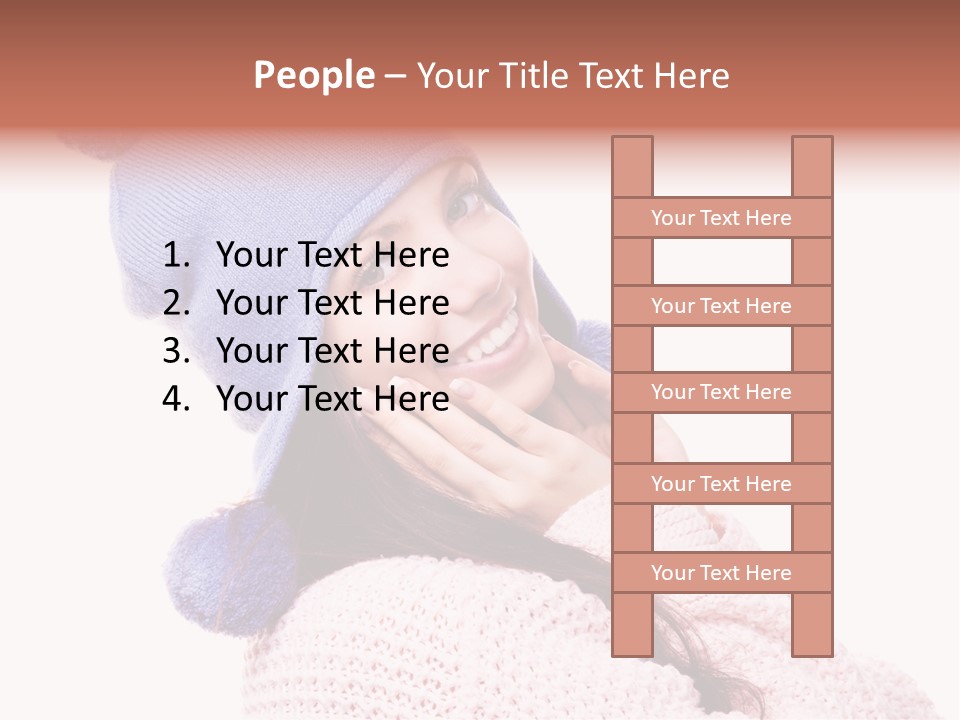 Highneck Nails Neck PowerPoint Template