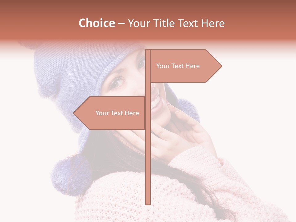 Highneck Nails Neck PowerPoint Template