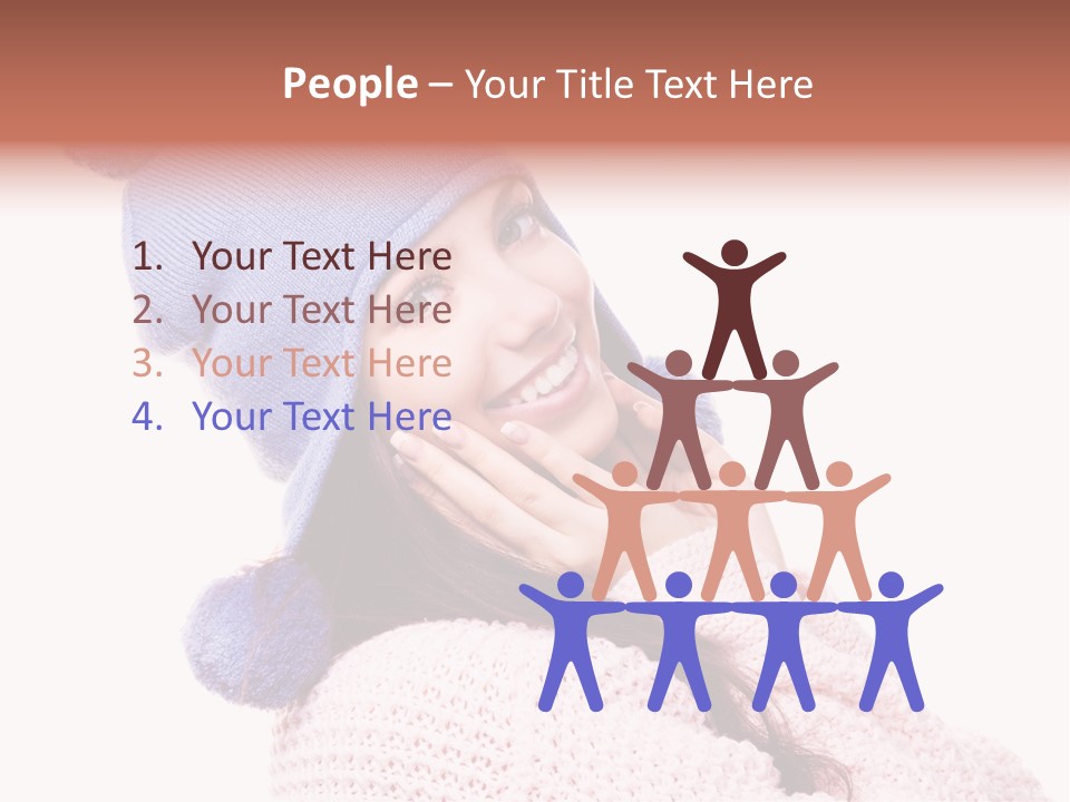 Highneck Nails Neck PowerPoint Template