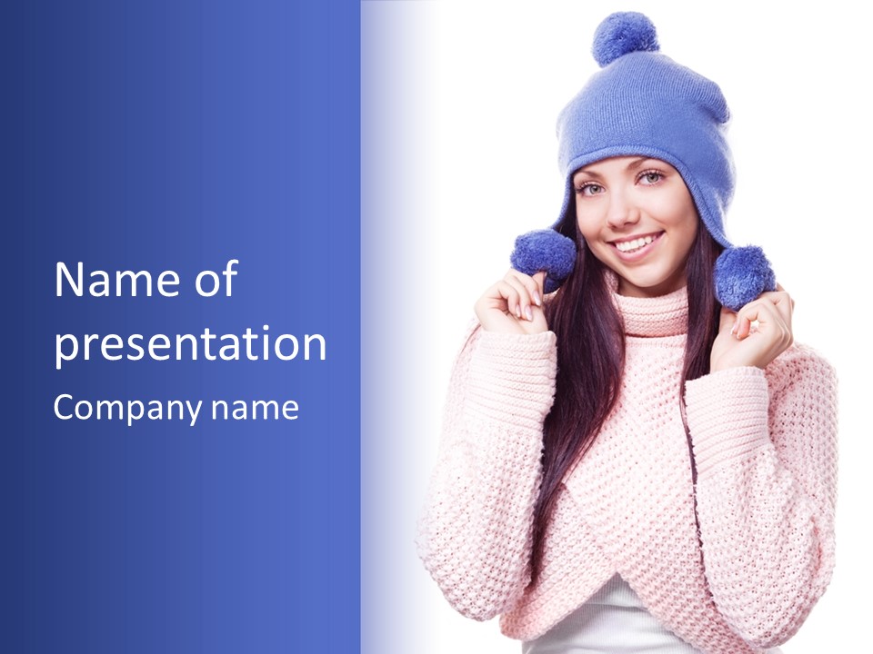 Clothes Warm Winter PowerPoint Template