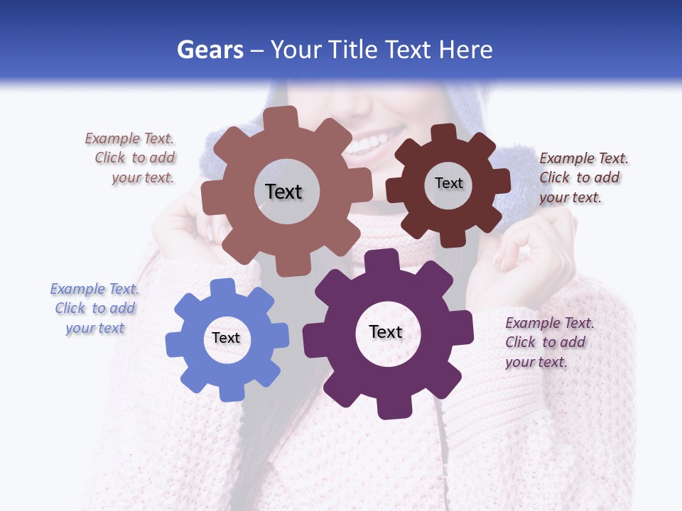 Clothes Warm Winter PowerPoint Template