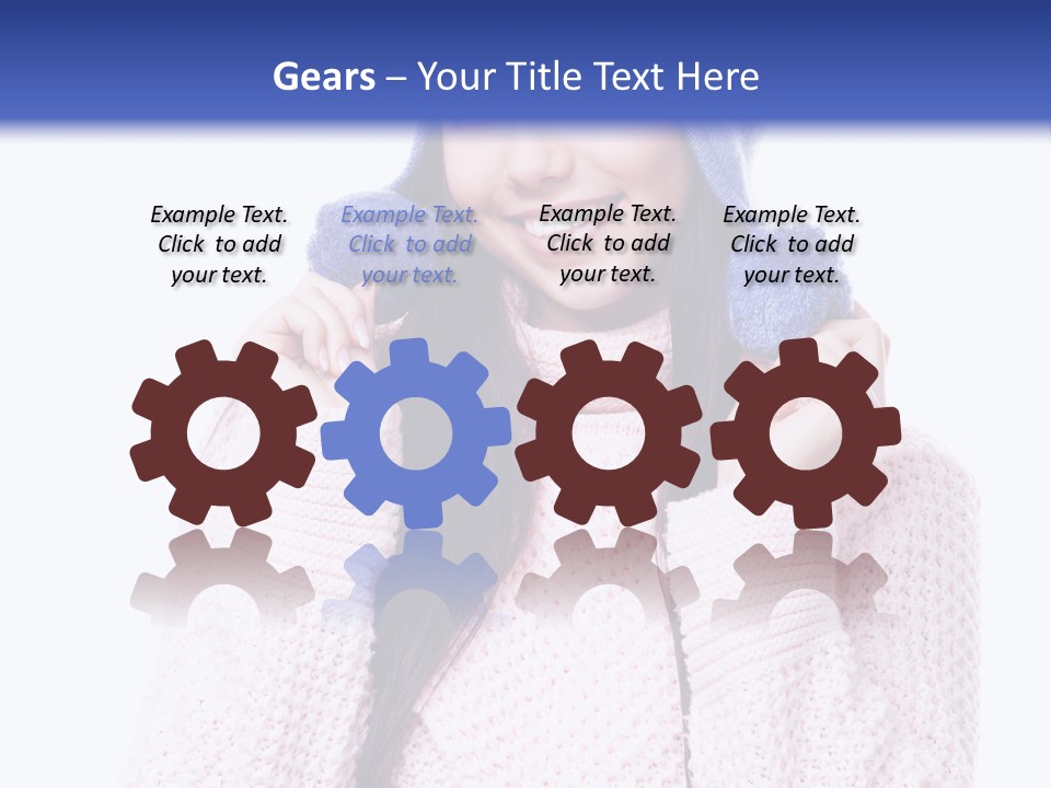 Clothes Warm Winter PowerPoint Template