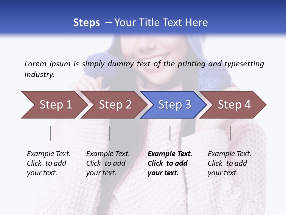 Clothes Warm Winter PowerPoint Template