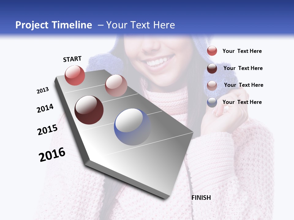 Clothes Warm Winter PowerPoint Template