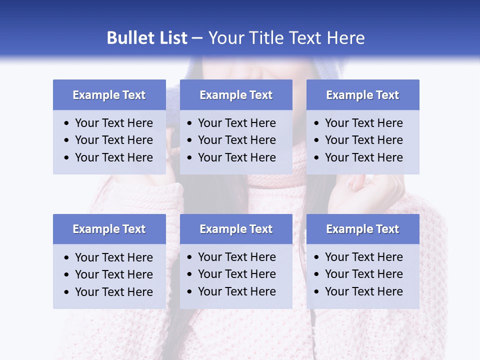 Clothes Warm Winter PowerPoint Template