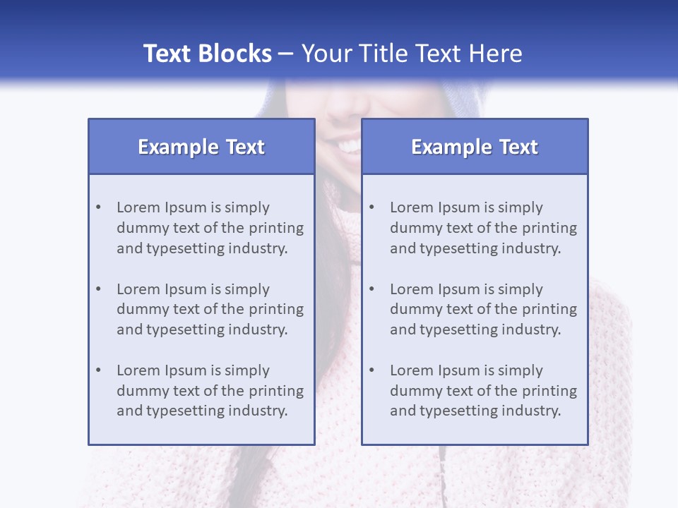 Clothes Warm Winter PowerPoint Template