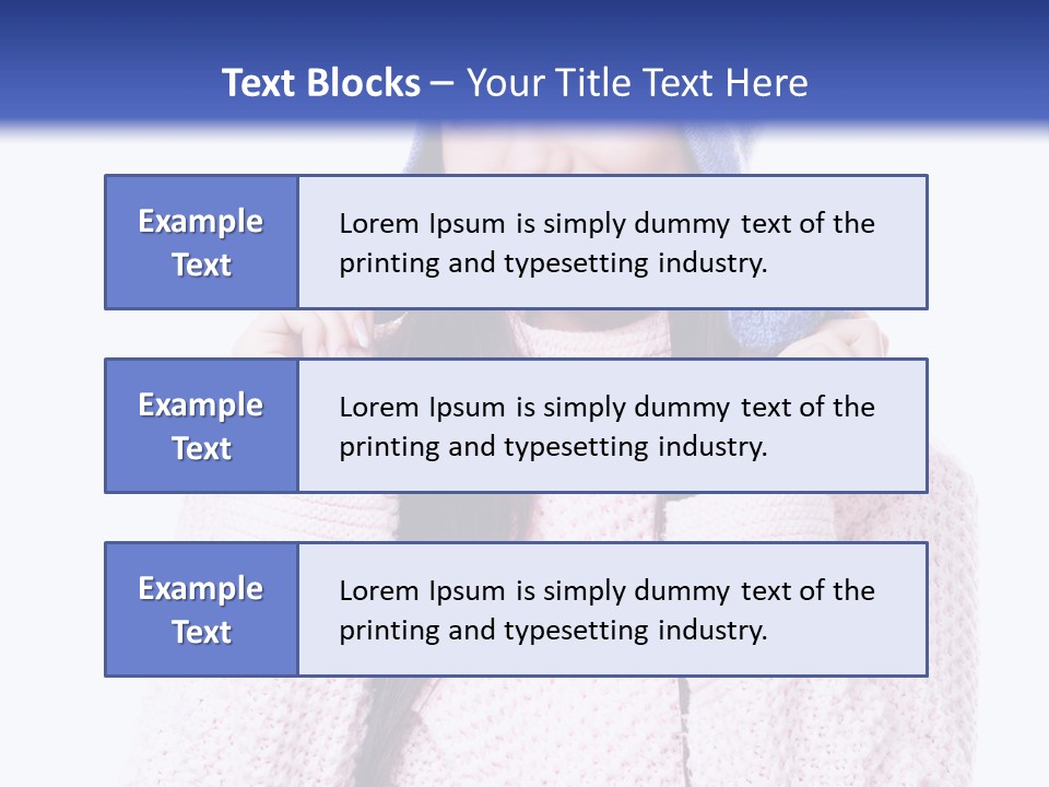 Clothes Warm Winter PowerPoint Template