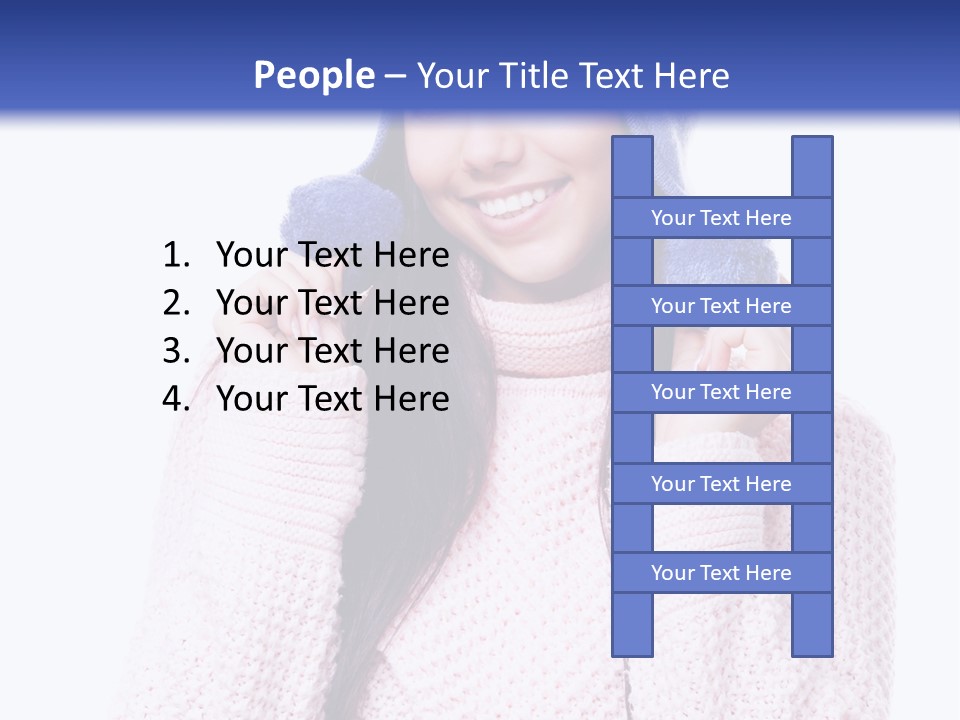 Clothes Warm Winter PowerPoint Template