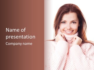 Clothes Frozen Fun PowerPoint Template