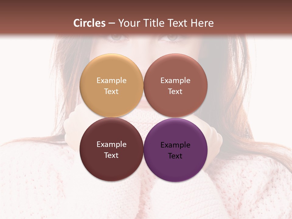 Clothes Frozen Fun PowerPoint Template