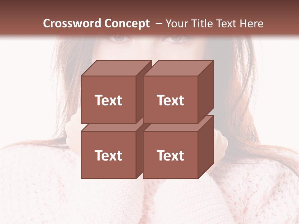 Clothes Frozen Fun PowerPoint Template