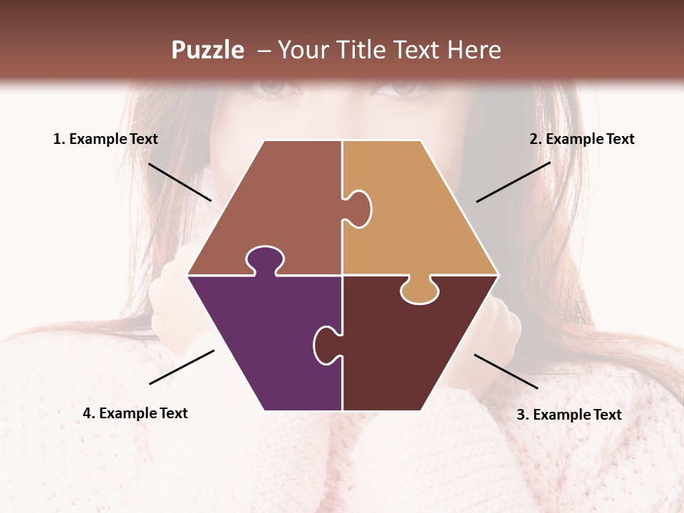 Clothes Frozen Fun PowerPoint Template