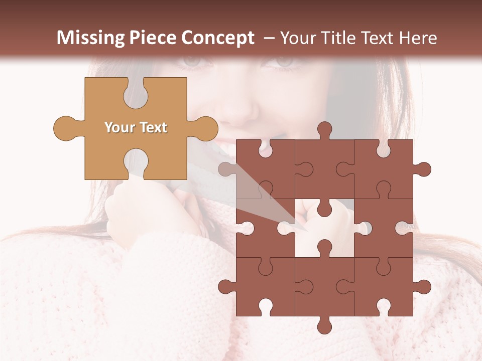 Clothes Frozen Fun PowerPoint Template