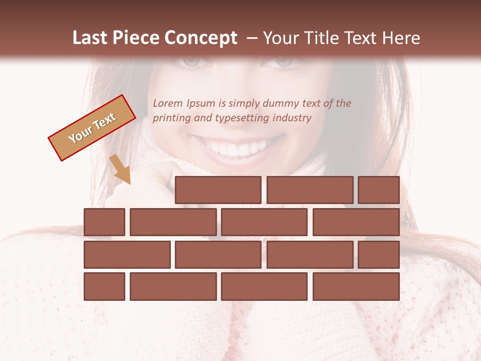 Clothes Frozen Fun PowerPoint Template