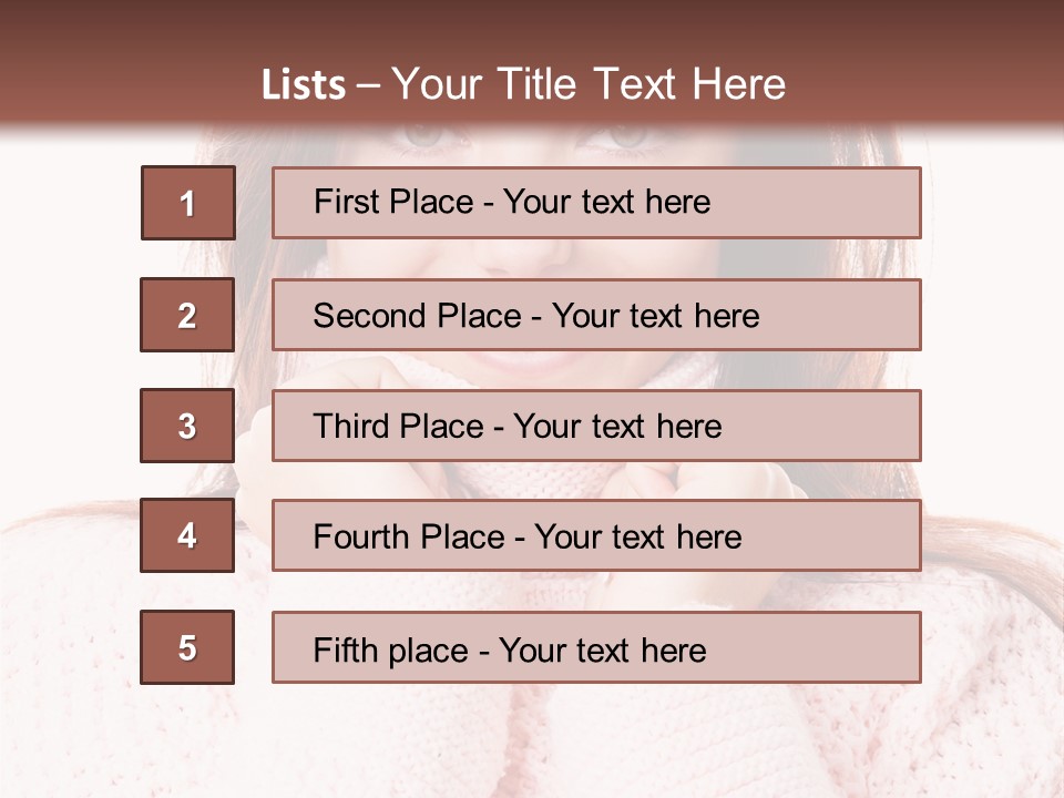 Clothes Frozen Fun PowerPoint Template