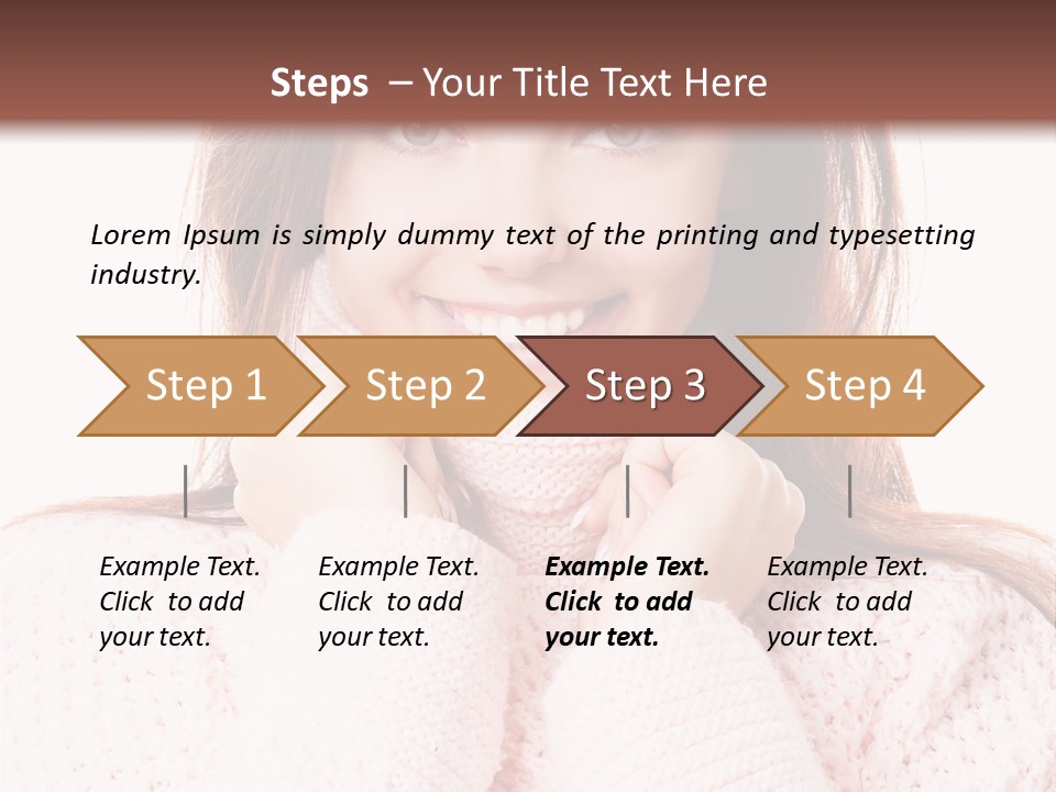 Clothes Frozen Fun PowerPoint Template