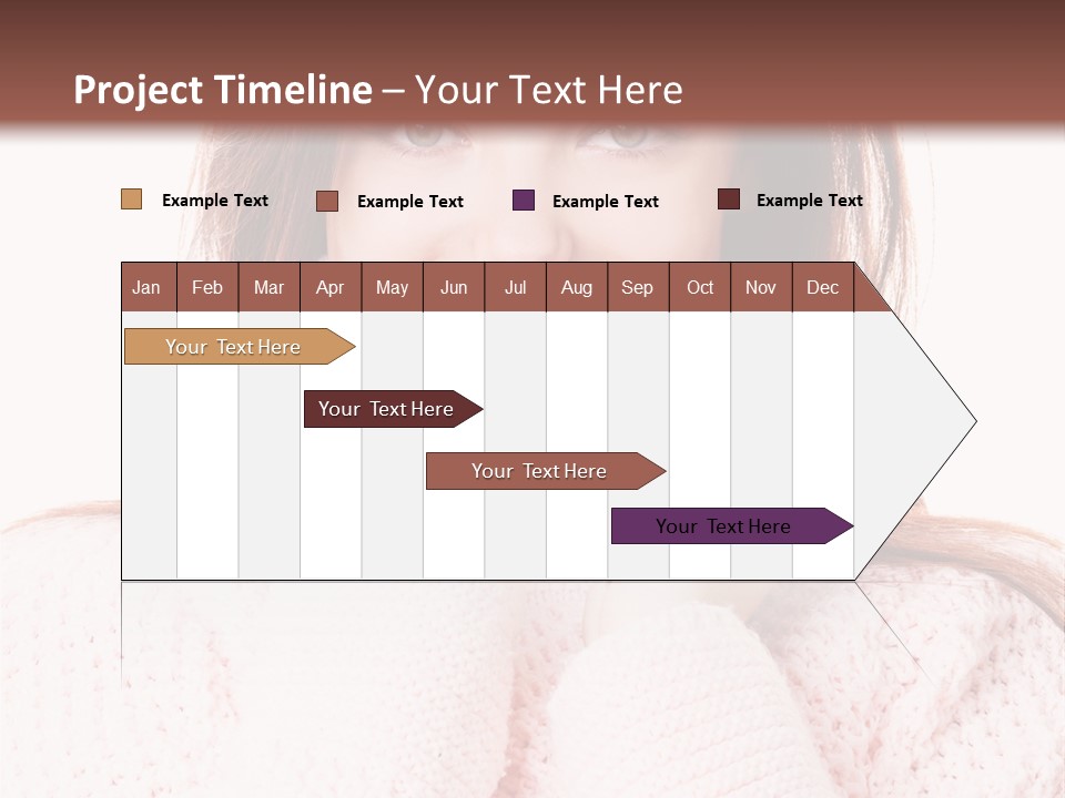 Clothes Frozen Fun PowerPoint Template