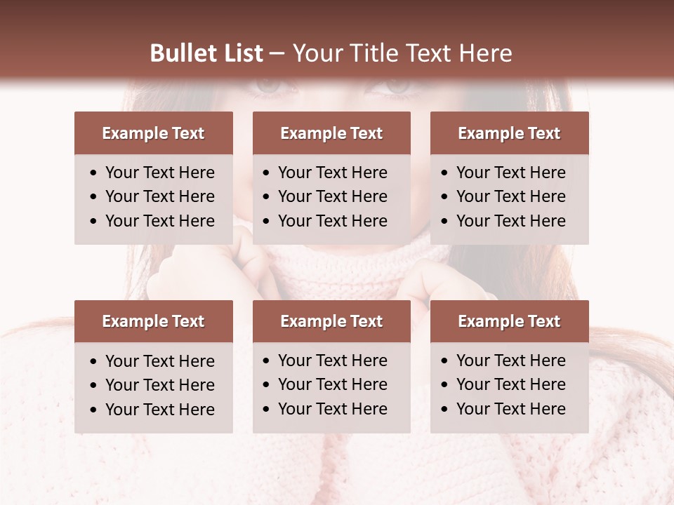 Clothes Frozen Fun PowerPoint Template