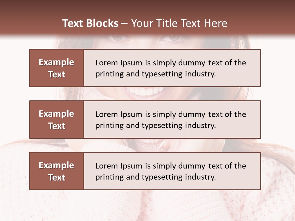 Clothes Frozen Fun PowerPoint Template