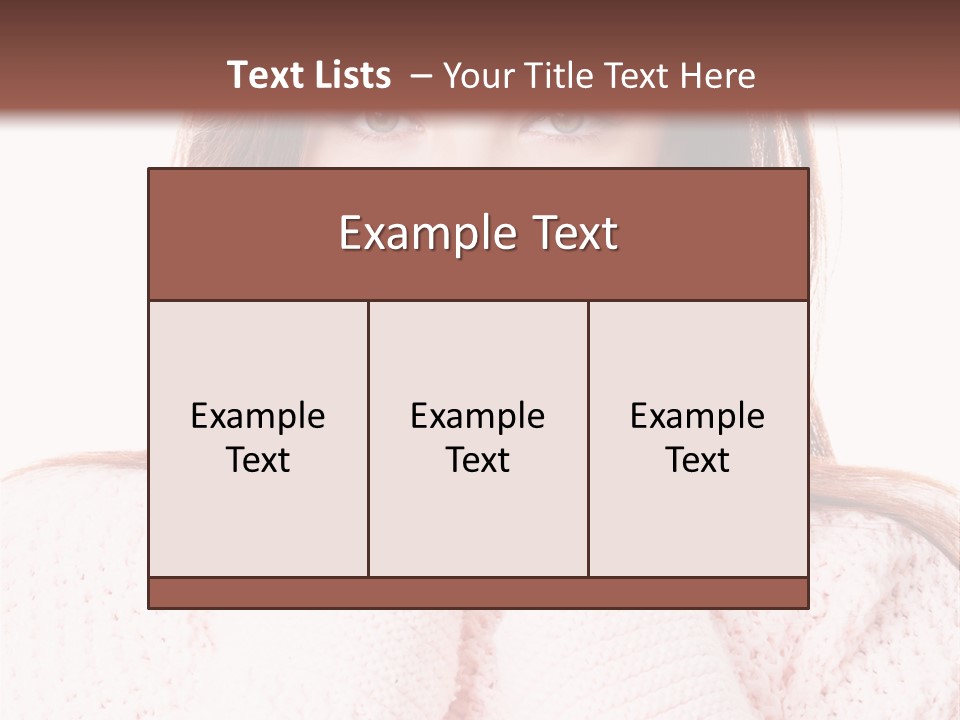 Clothes Frozen Fun PowerPoint Template