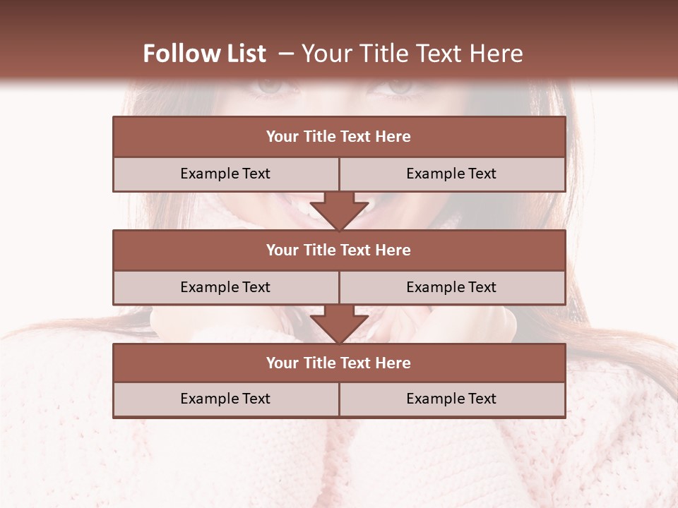 Clothes Frozen Fun PowerPoint Template