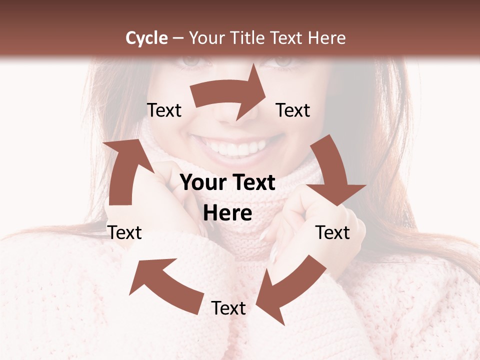 Clothes Frozen Fun PowerPoint Template