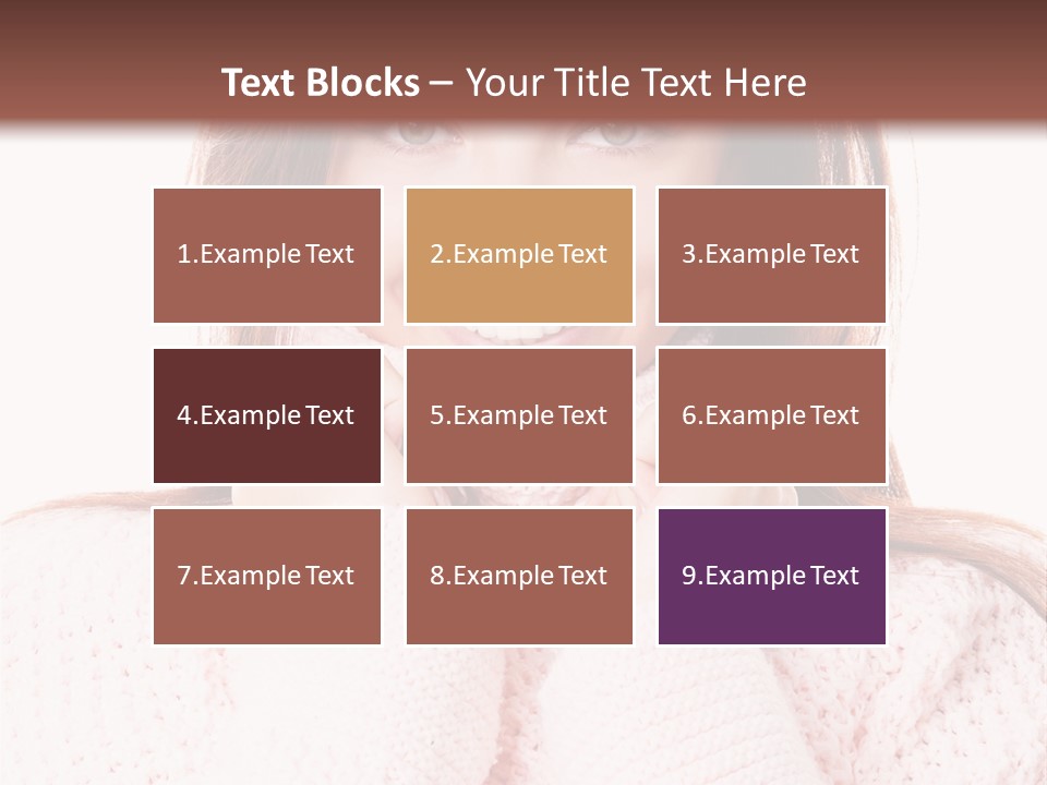 Clothes Frozen Fun PowerPoint Template