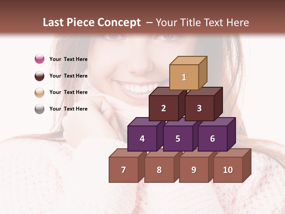 Clothes Frozen Fun PowerPoint Template