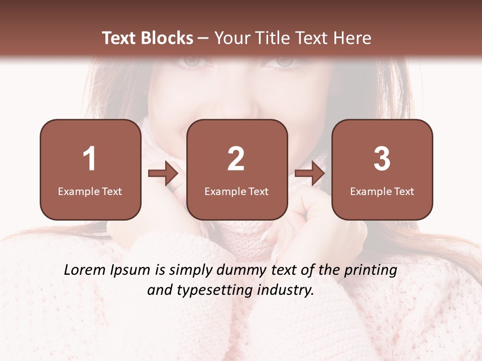 Clothes Frozen Fun PowerPoint Template