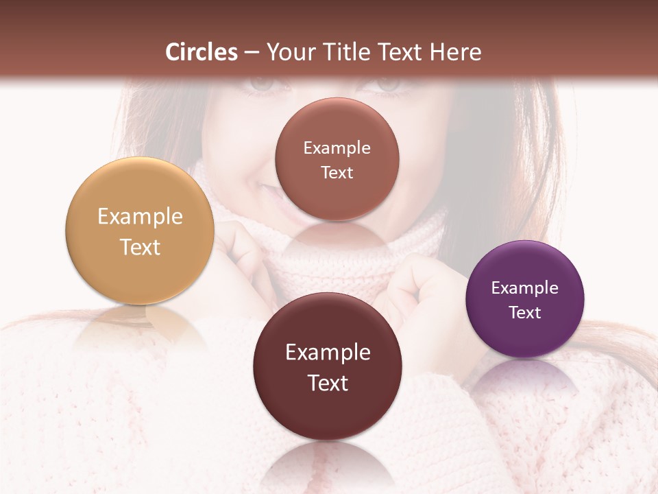 Clothes Frozen Fun PowerPoint Template