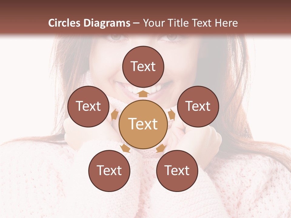 Clothes Frozen Fun PowerPoint Template