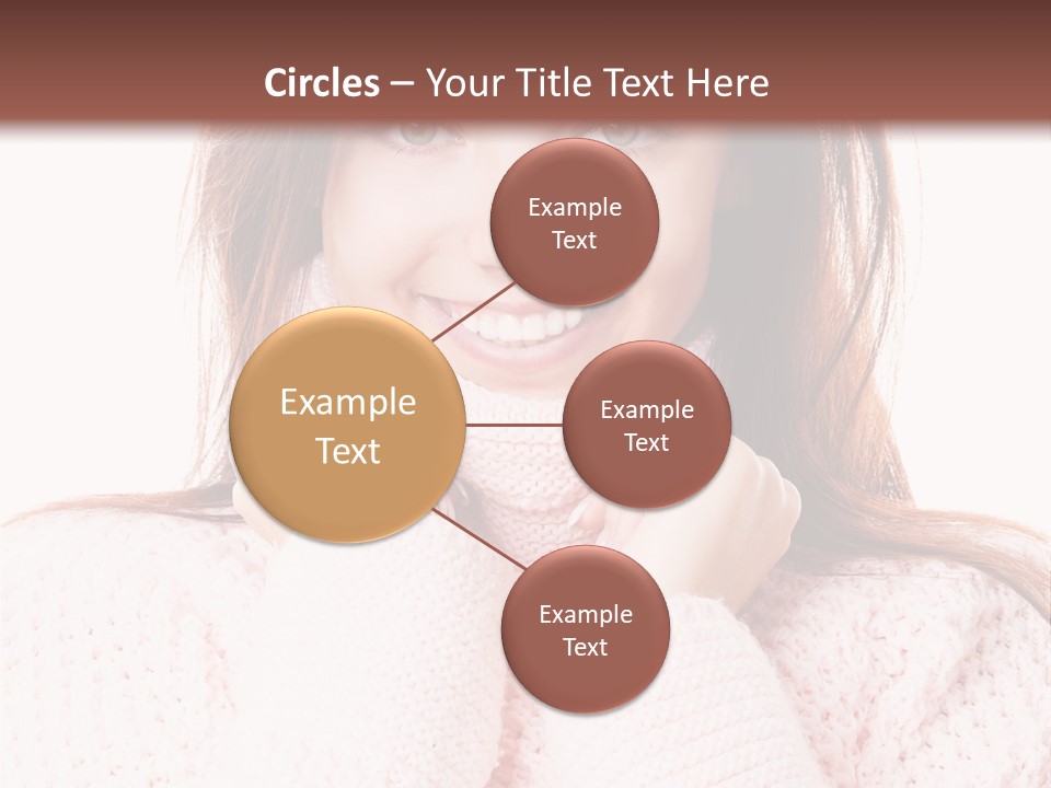 Clothes Frozen Fun PowerPoint Template