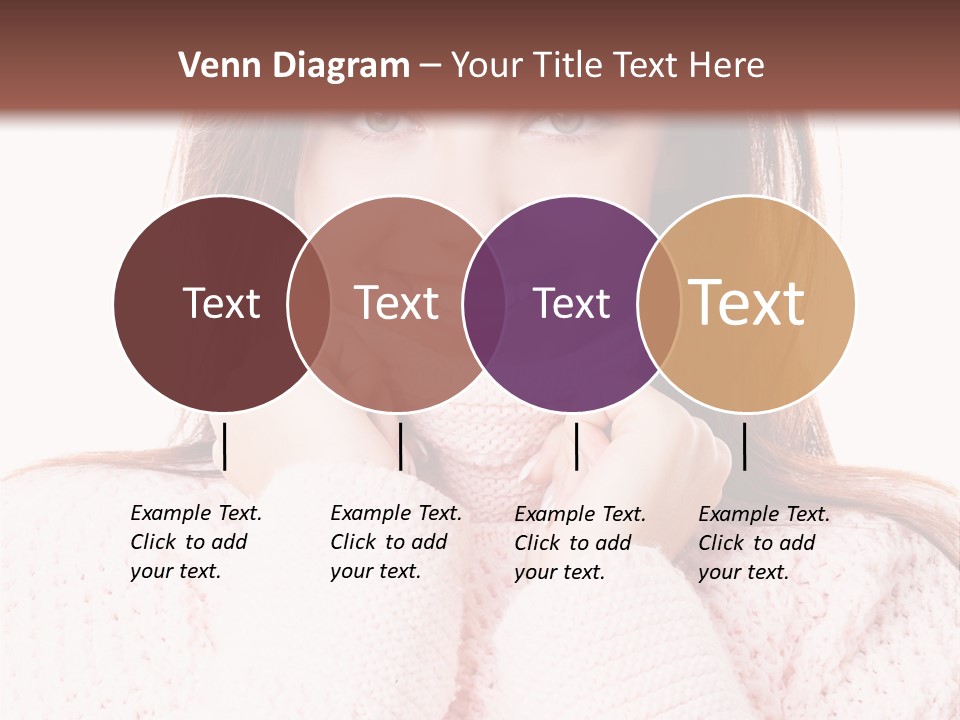 Clothes Frozen Fun PowerPoint Template