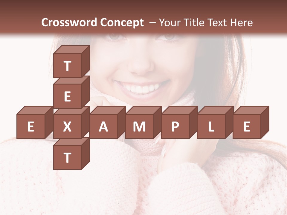 Clothes Frozen Fun PowerPoint Template