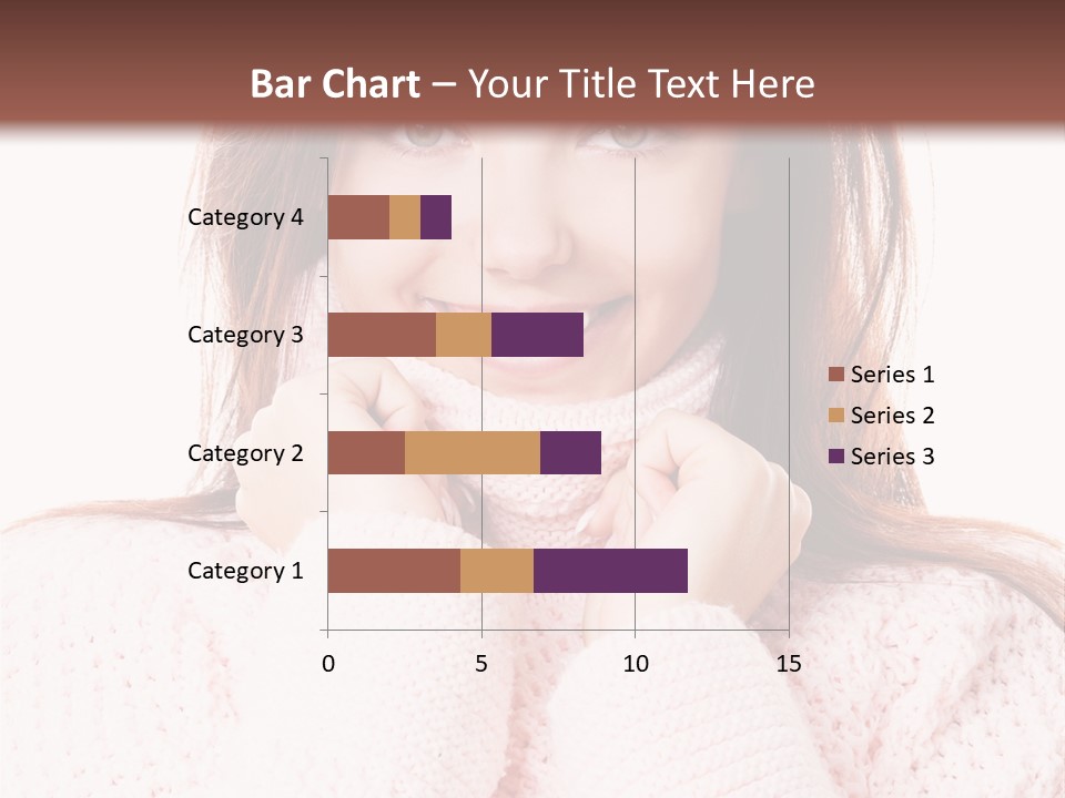 Clothes Frozen Fun PowerPoint Template