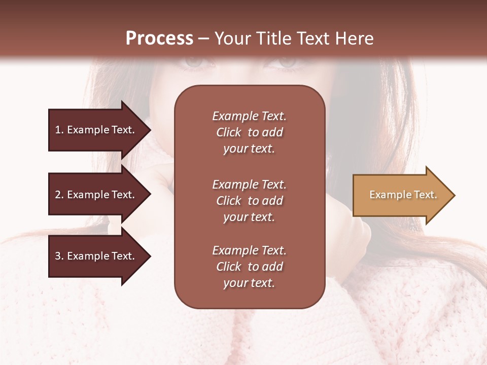 Clothes Frozen Fun PowerPoint Template