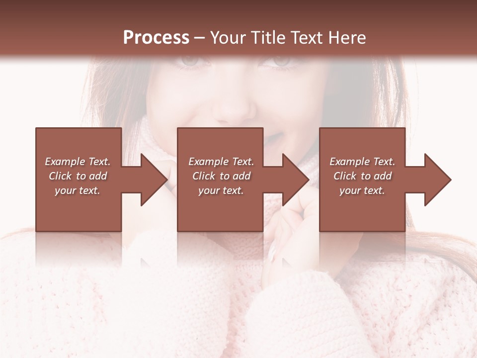 Clothes Frozen Fun PowerPoint Template