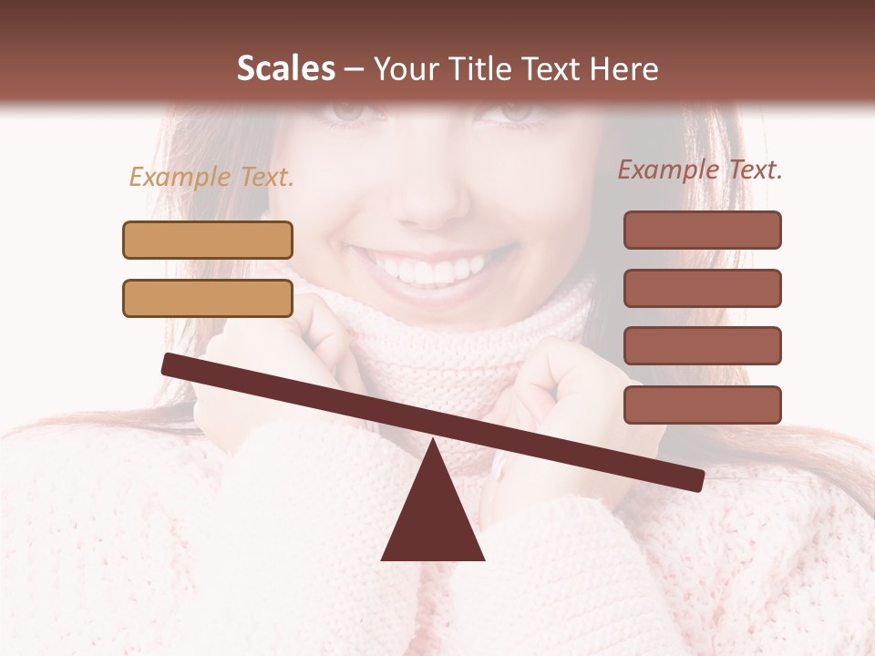 Clothes Frozen Fun PowerPoint Template