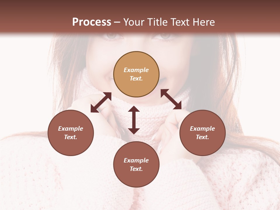 Clothes Frozen Fun PowerPoint Template