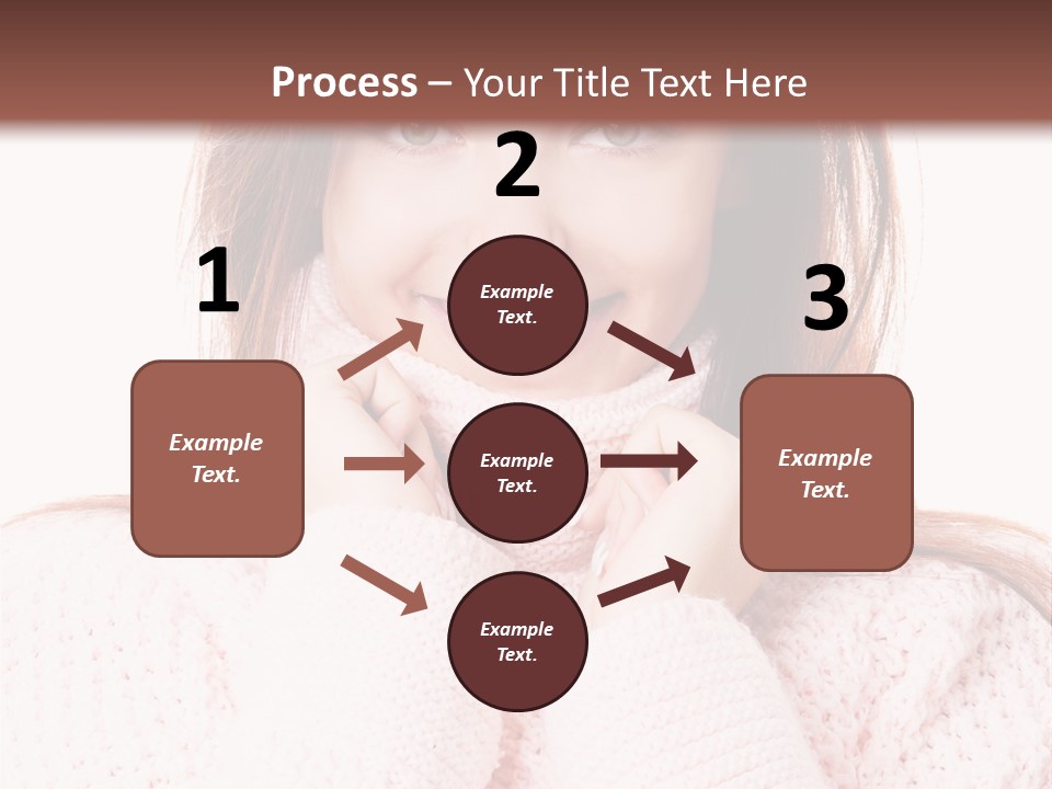 Clothes Frozen Fun PowerPoint Template