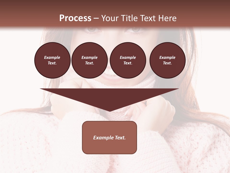 Clothes Frozen Fun PowerPoint Template